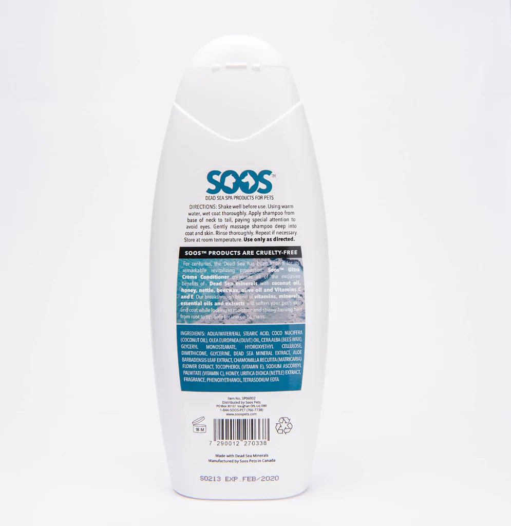 SOOS: Ultra Crème Pet Conditioner